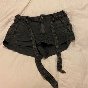 American Eagle paper bag shorts